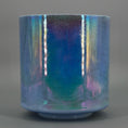 Load image into Gallery viewer, Iridescent crystal sound bowl on a gray background
