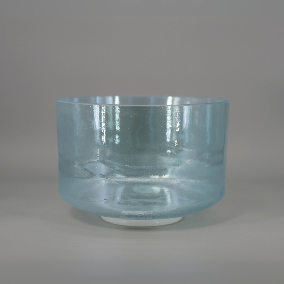 Tesseract Salt Aqua Aura Gold Alchemy™ by Crystal Tones® 9" C+45